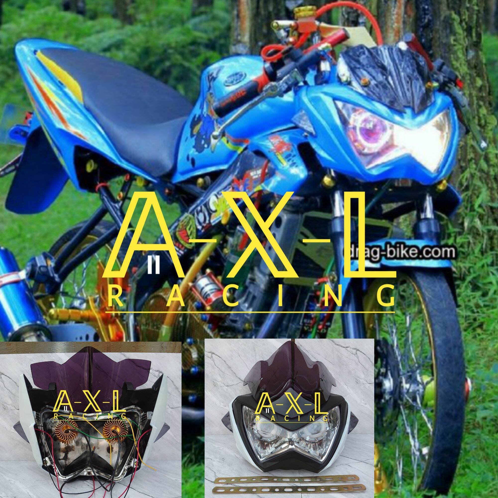 BATOK SET REFLEKTOR LAMPU DEPAN VIXION OLD PROJIE MODEL NINJA Z 250 PROJIE Lazada Indonesia