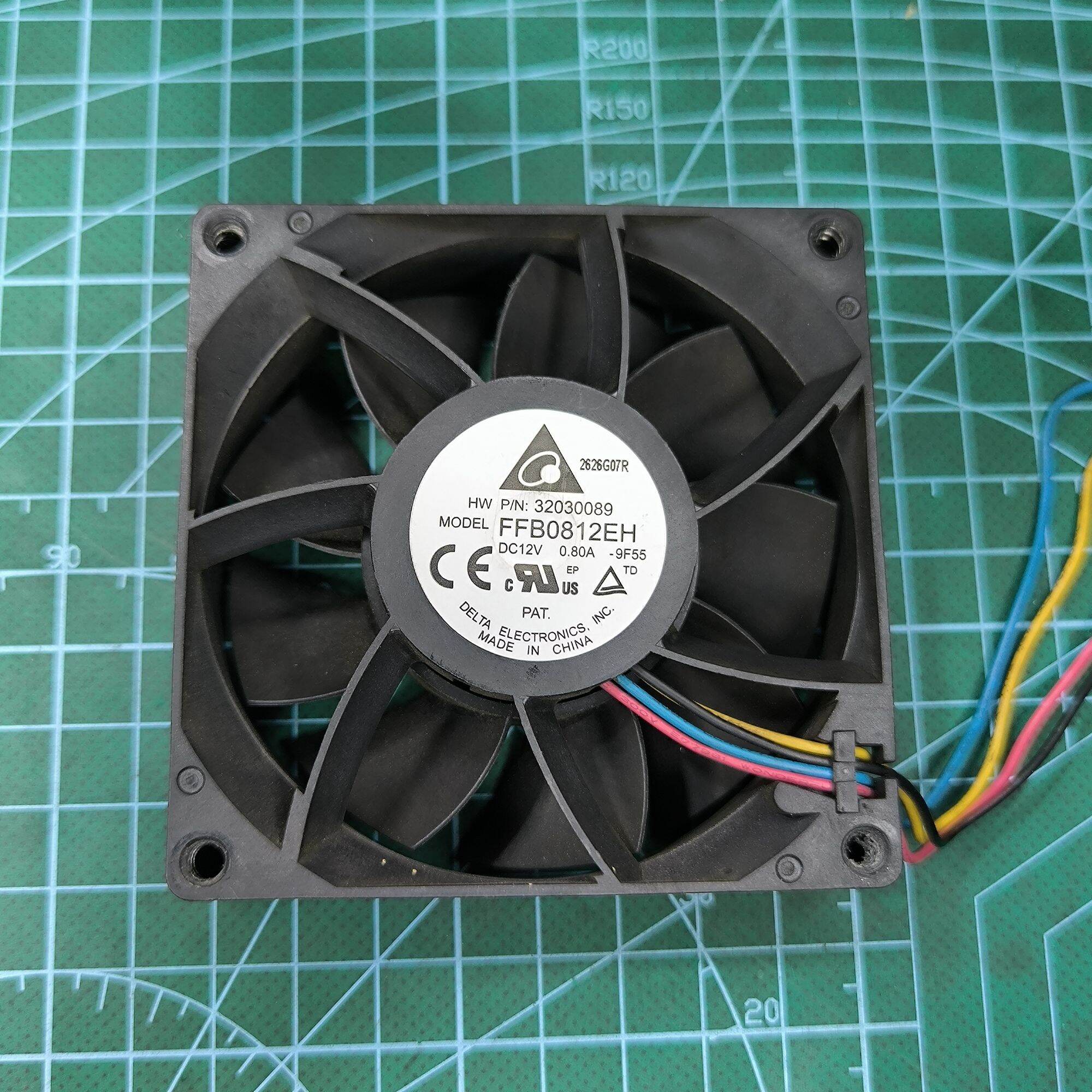 Kipas High Speed 8x8cm 12v Dc 0.80 Amper Kipas DC 12v 8cm - Merek Delta Electronics Harga 28,500 rupiah*Gratis Ongkir