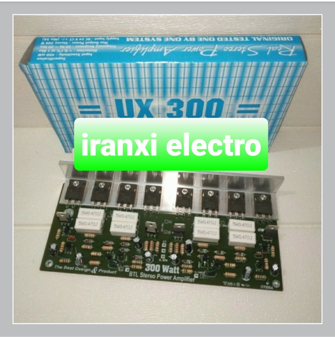 kit power amplifier stereo 300 watt ux 300 Lazada Indonesia