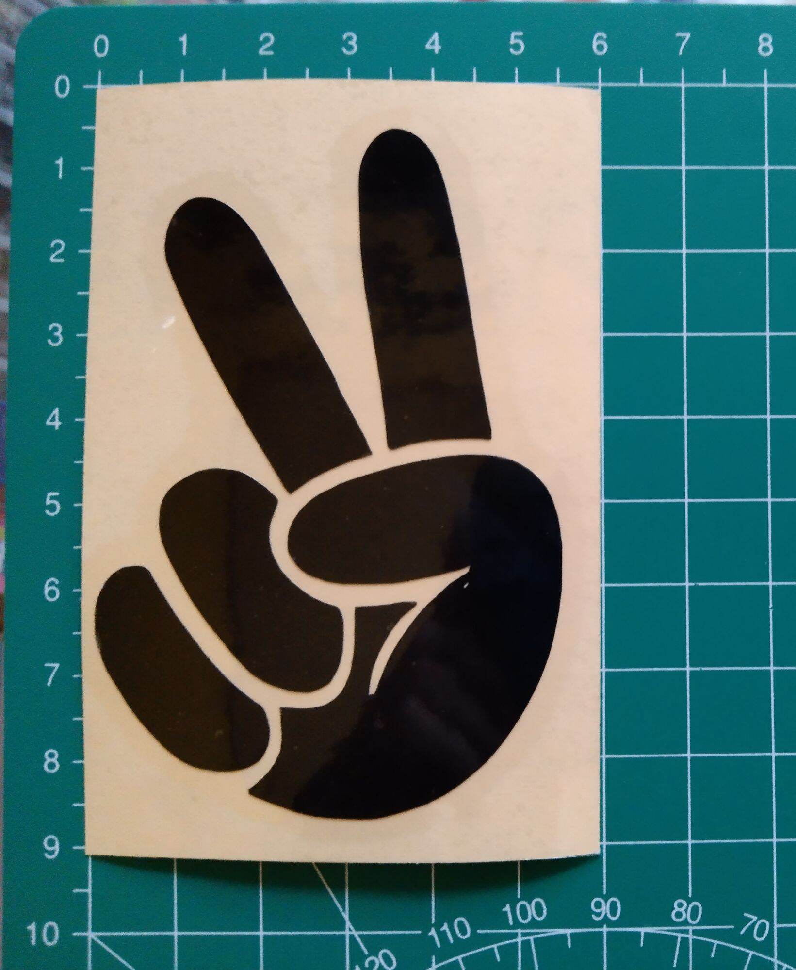 stiker Tangan 2 jari motor cutting skotlet pis piss vis | Lazada Indonesia