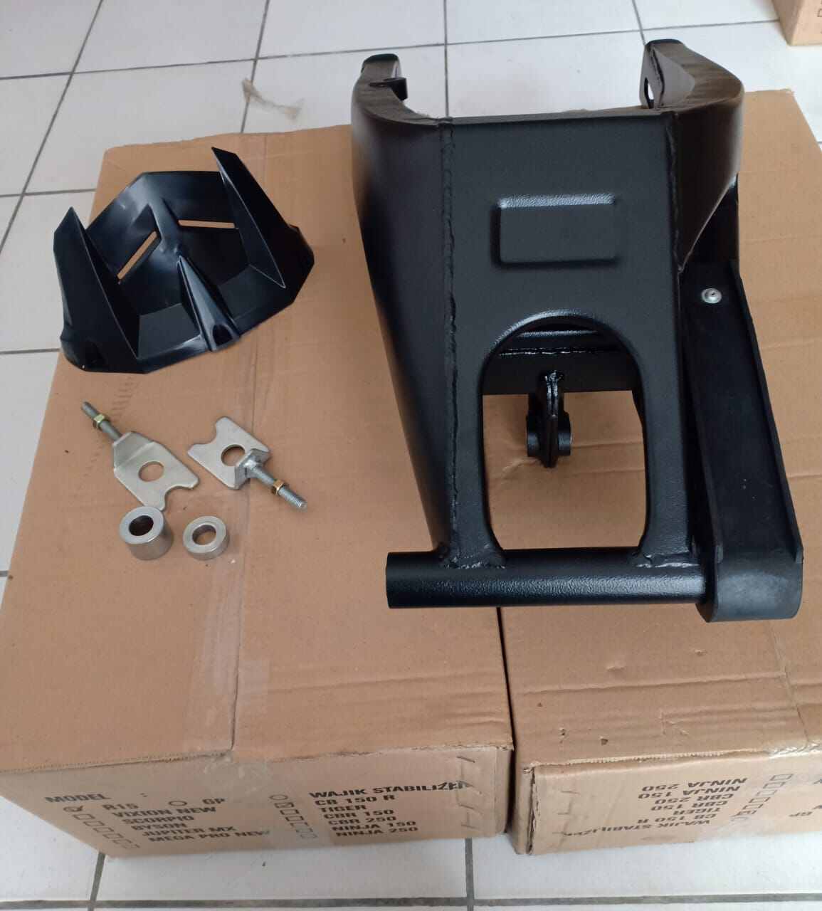 swing arm RD RACING model R15 v2 custom buat motor Yamaha Vixion old