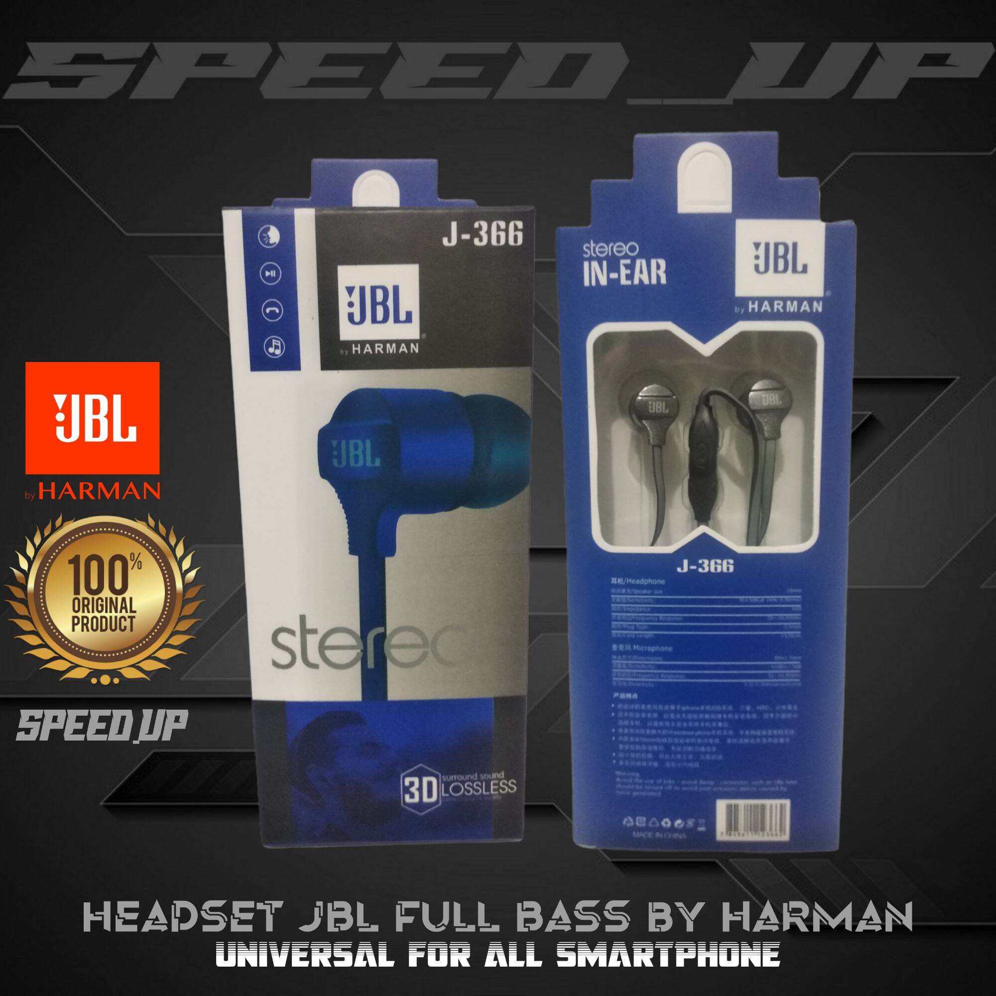 Headset Earphone Handsfree JBL Sound 