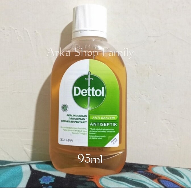 Dettol Antiseptik Antiseptic Cair Botol Ml Lazada Indonesia