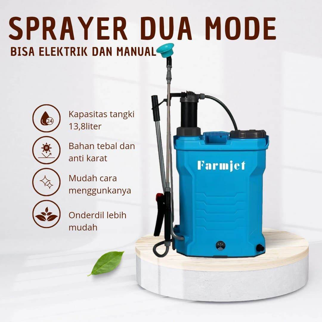 Semprot pertanian 16 liter sprayer elektrik lengkap | Lazada Indonesia