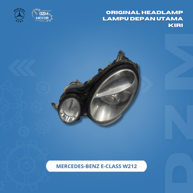 Original Headlamp Lampu Depan Utama Kiri Mercedes-Benz E-Class W211 Harga 1,500,000 rupiah*Gratis Ongkir