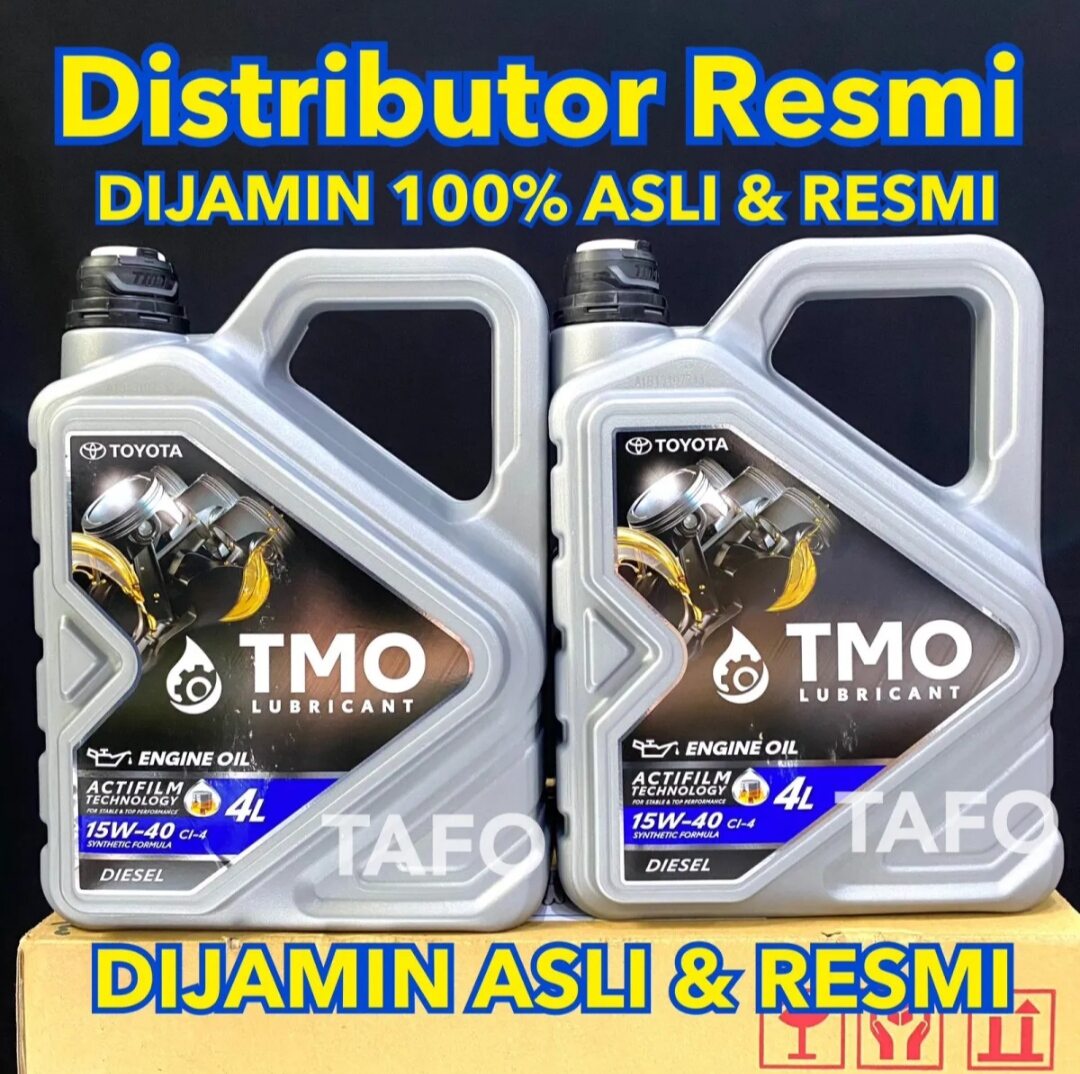 Oli Mesin Diesel TMO 15w40 4L (SCAN) Barcode Original Harga 249,000 rupiah*Gratis Ongkir