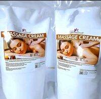 Massage cream/krim pijat aromatik dengan aroma wangi berat bersih 1 kg cocok untuk relaksasi dan perawatan kulit.dari Larassanti