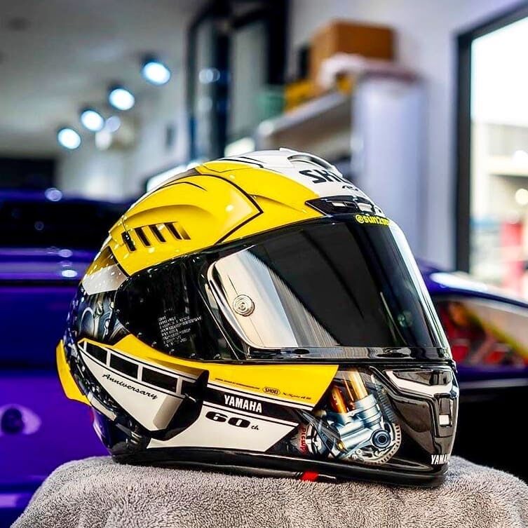 SHOEI X14 Helmet X-Fourteen R1 60th Yellow Helmet Full Face Racing  Motorcycle Helmet Motorbike Helmet | Lazada Indonesia