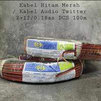 Kabel Tweeter 2x30 Murni Tembaga DCS 100Meter