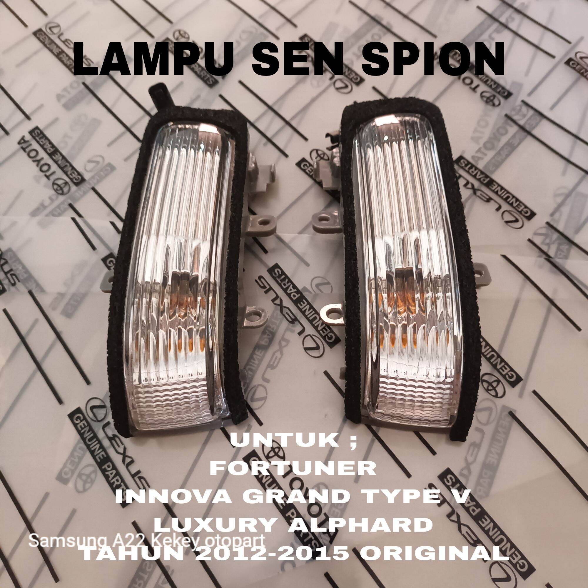 Lampu sein sen spion innova inova tipe V Luxury Grand Fortuner 2012-2015 original Harga 180,000 rupiah*Gratis Ongkir