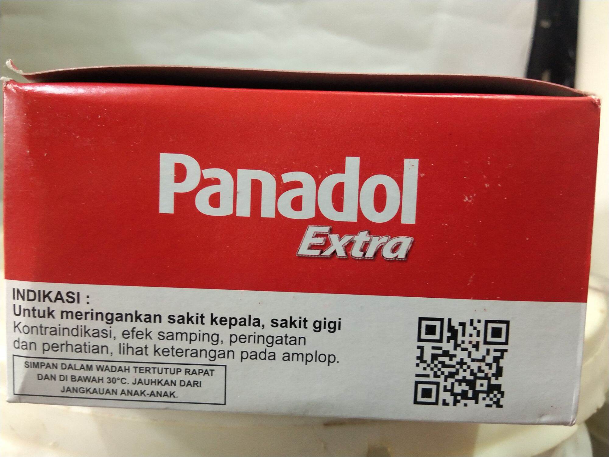 PANADOL EXTRA MERAH 10 BLISTER (10 Kaplet). 