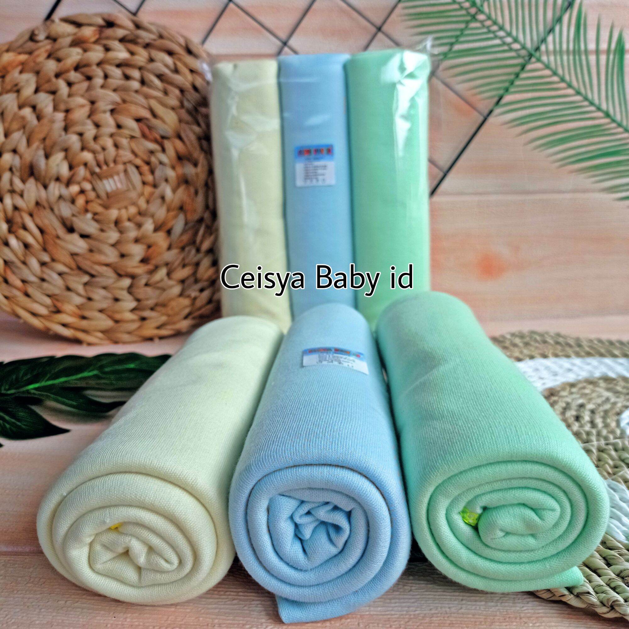 3 Pcs Bedong Pernel Bayi Warna Baby ukuran 90x110 cm