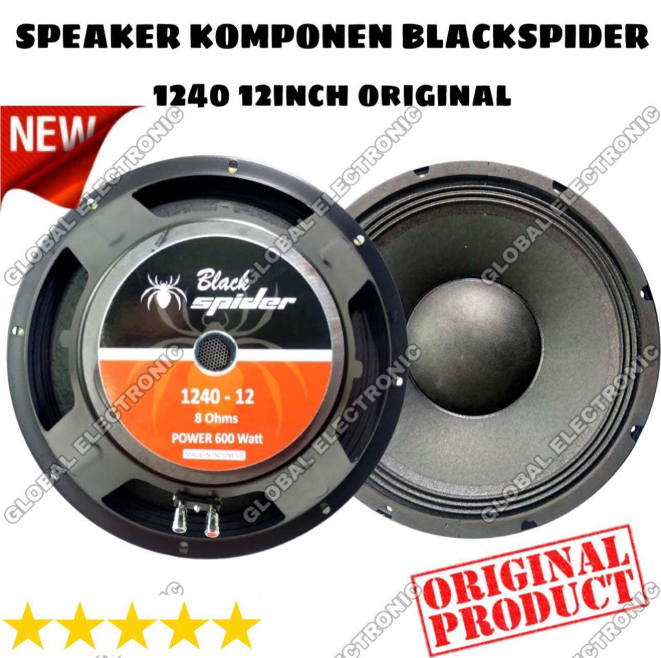 Subwoofer black store spider 12 inch