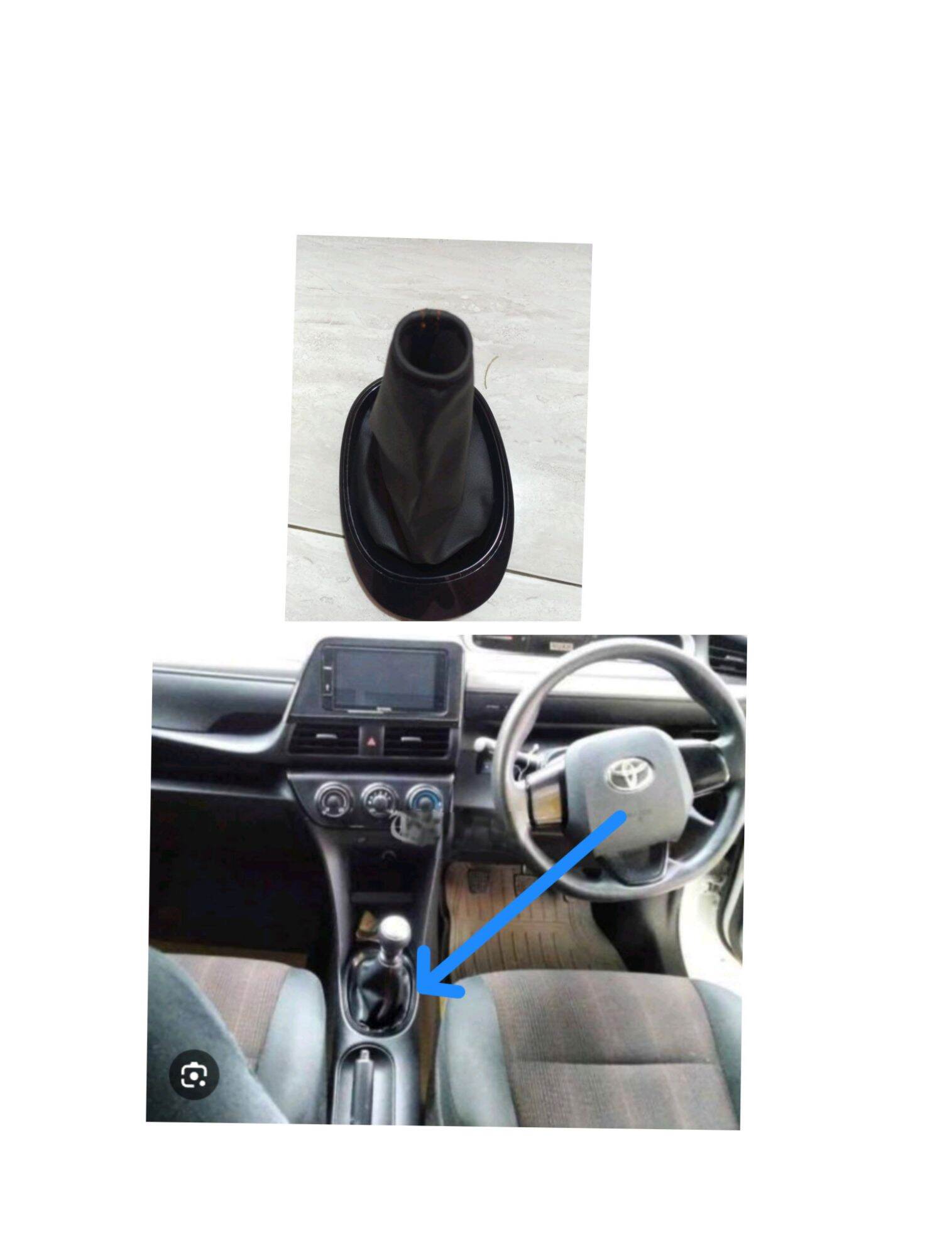 panel cover transmisi plus sarung boot toyota sienta manual part ori Harga 180,000 rupiah*Gratis Ongkir