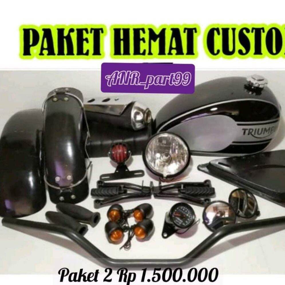 paket hemat japstyle pnp tiger scorpio mp thunder byson Harga 1,485,000 rupiah*Gratis Ongkir