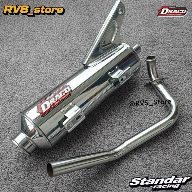 Draco Racing bass Adem beat fi beat Delux beat karbu beat ESP beat pop scopy Genio Vario 110 all series Honda Harga 105,000 rupiah*Gratis Ongkir