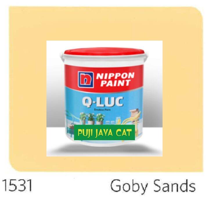 Q Luc 1531 Goby Sands 45kg 1gln Cat Tembok Nippon Paint Lazada