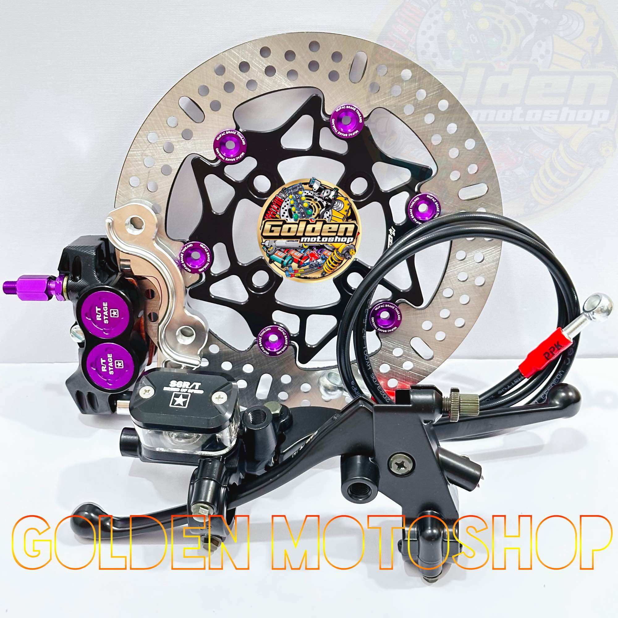 Braking Package Formula Rt Master Brake + Calipers + Discs Fizr, Nuovo, Vega Old, Jupiter Old, Jupiter Burhan Uk.220Mm Harga 111,999 rupiah*Gratis Ongkir