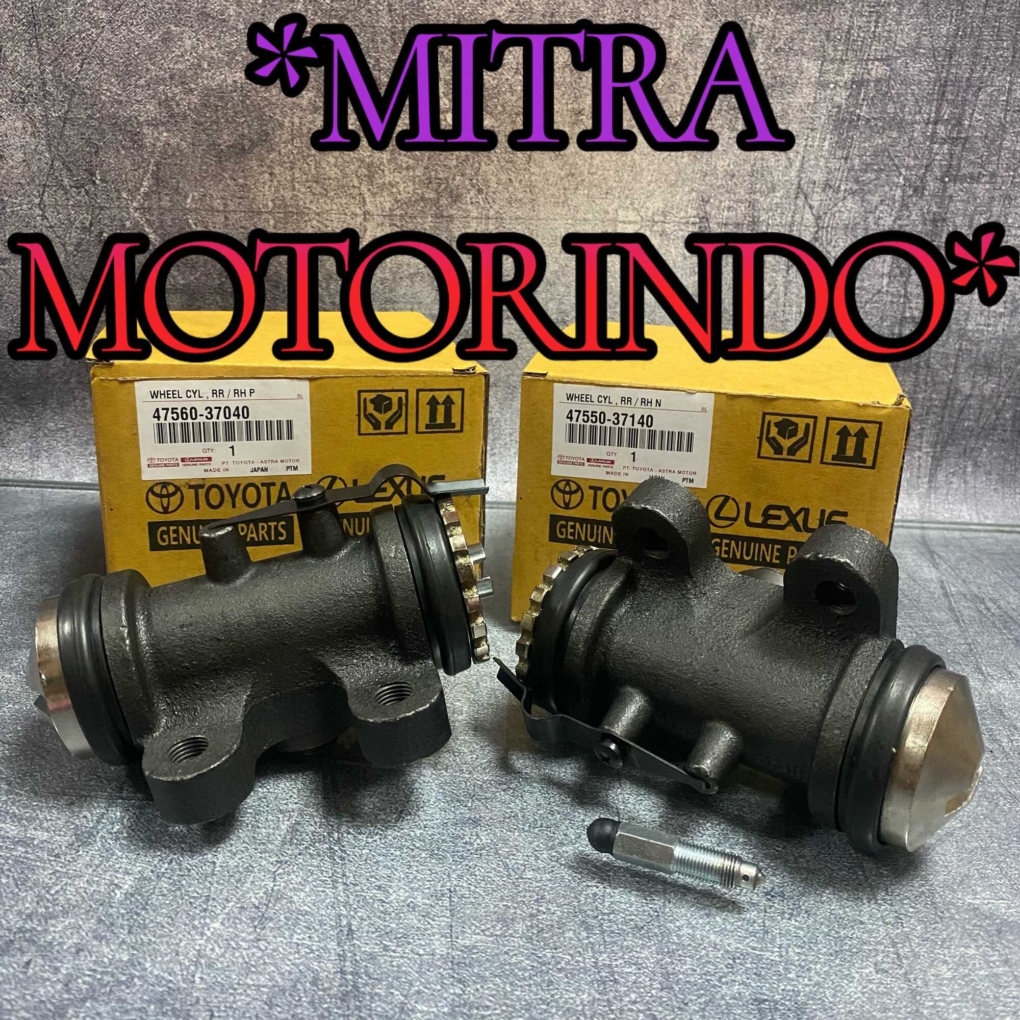 Wheel Cylinder Assy RR/Bak Rem Belakang Kanan 1Set/2Pcs Hino Dutro HT125/HT130 47550-37140/47560-37040 Harga 639,000 rupiah*Gratis Ongkir