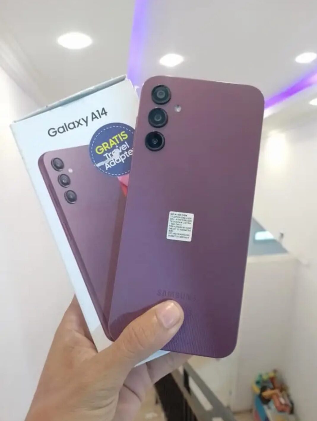 Samsung galaxy A14 6/128 (Second bergaransi) Harga 1,750,000 rupiah*Gratis Ongkir