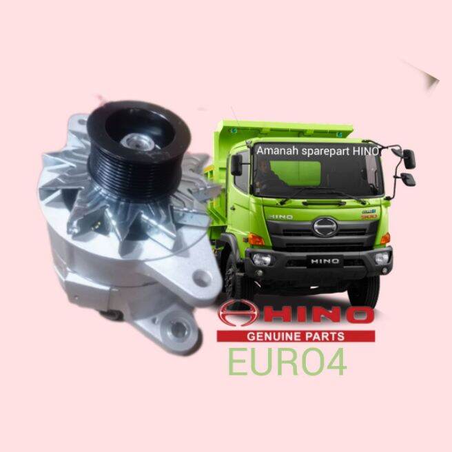alternator hino500 euro4 Harga 3,500,000 rupiah*Gratis Ongkir
