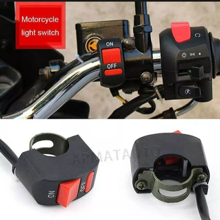 Saklar Motor On / Off Power Switch / Saklar Lampu Motor Stang On / Off ...