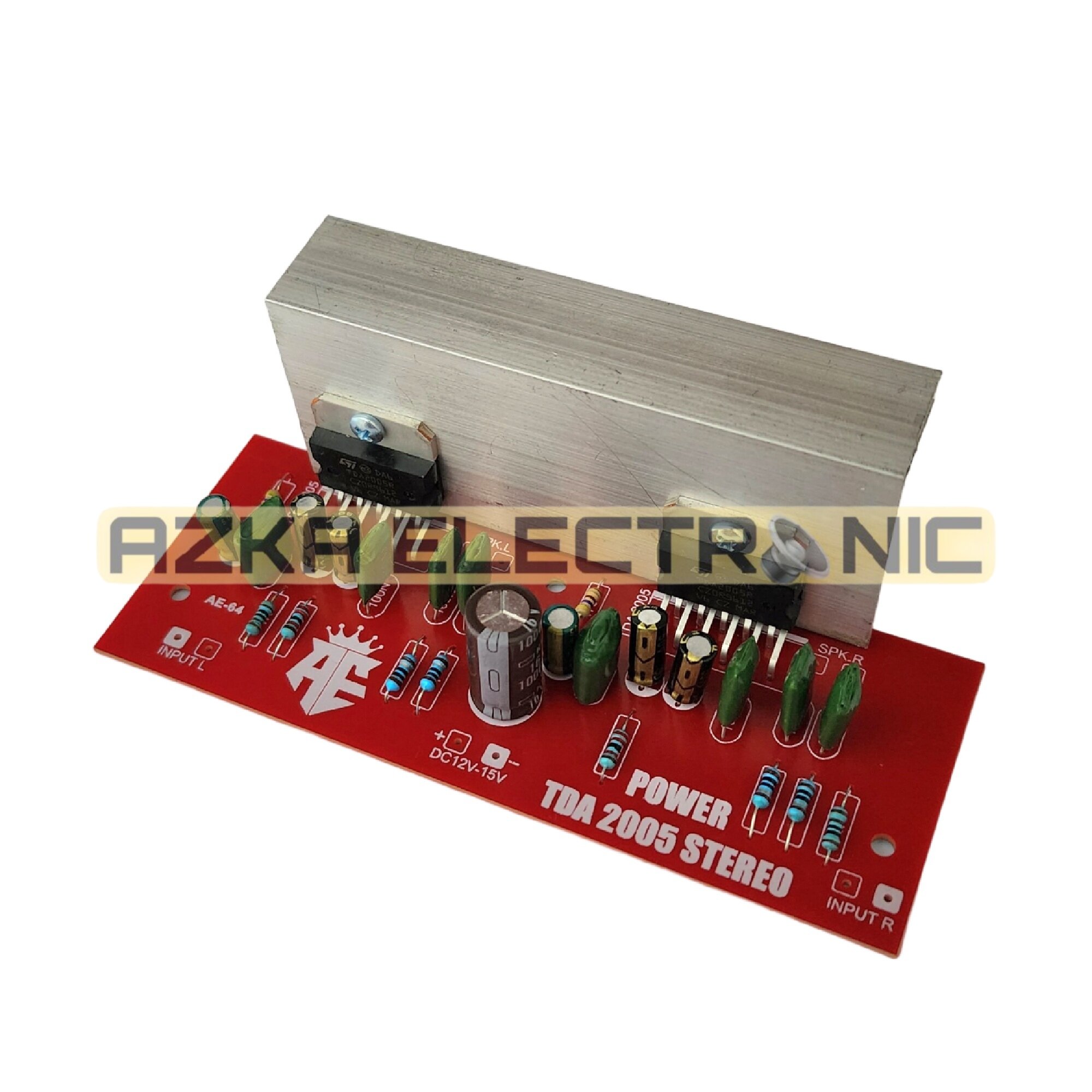Kit Power Amplifier TDA 2005 Stereo 12V DC 80W Lazada Indonesia
