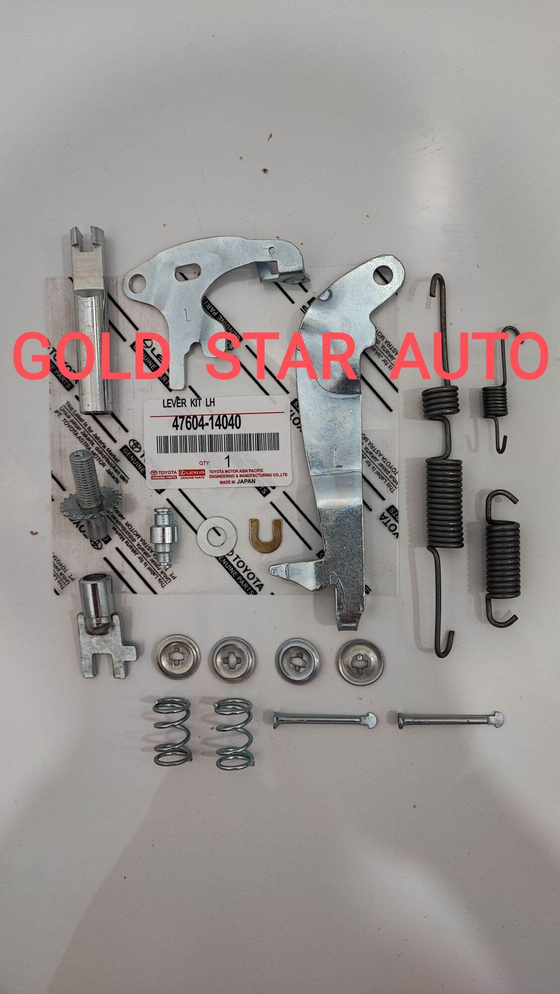 LEVER BRAKE KIT STELAN REM BELAKANG TOYOTA KIJANG 5K SUPER KIJANG 7K KAPSUL BENSIN KIJANG 7K DIESEL KIJANG LGX KIJANG LSX KIJANG EFI 1.8 KIJANG EFI 2.0 Harga 67,000 rupiah*Gratis Ongkir