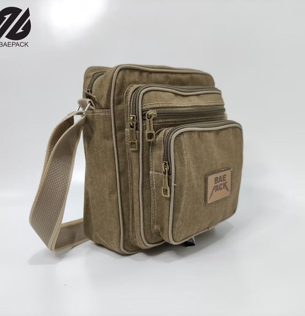 TAS Selempang Pria Baepack Bahan Kanvas Premium