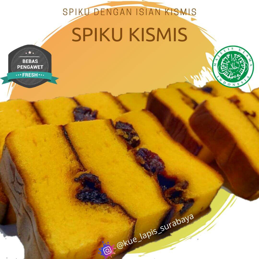 Kue Bolu Lapis Surabaya Spikoe Spiku Kismis Asli Dengan Resep Kuno