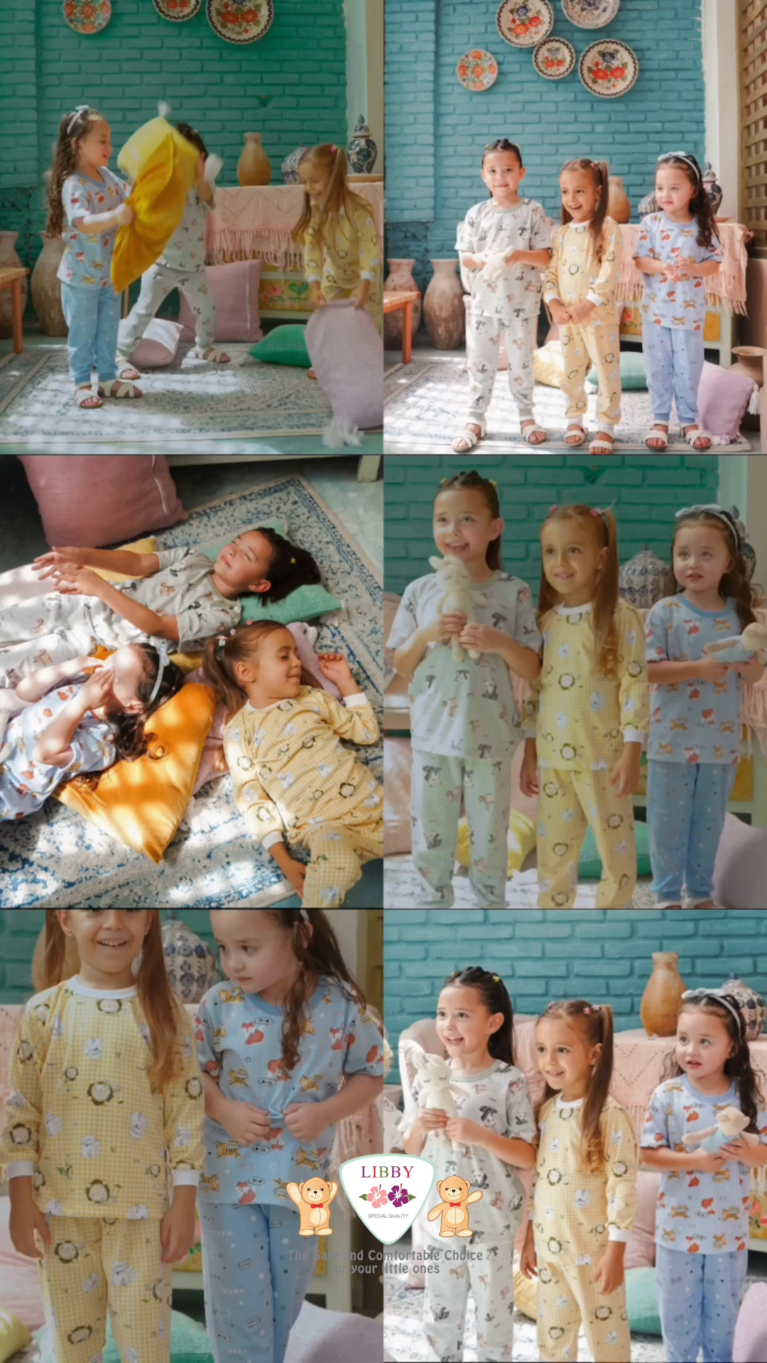 LIBBY BABY terbaru baju anak setelan kaos pendek celana pendek isi 1 PCS