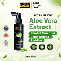 Natur Hair Tonic Aloe Vera 90 ml - Tonik Menebalkan rambut