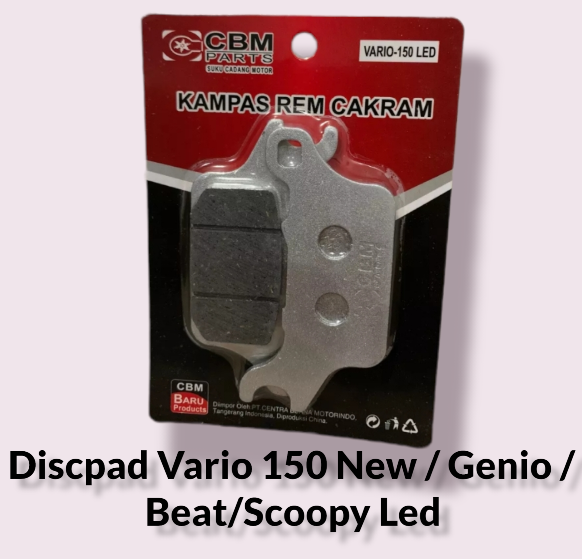 discpad disped vario 150 fi beat genio scoopy new Harga 7,700 rupiah*Gratis Ongkir