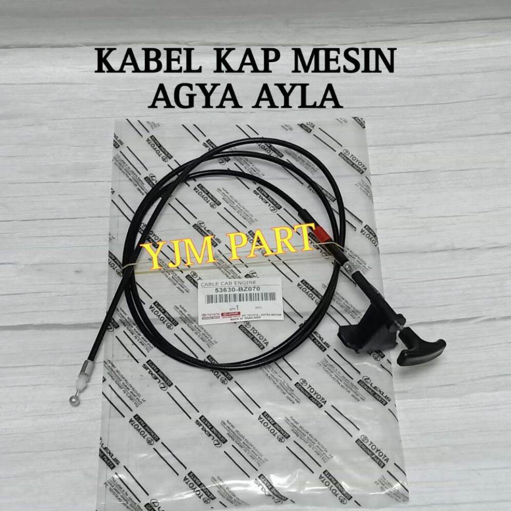 KABEL TARIKAN KAP MESIN TOYOTA AGYA AYLA CABLE CAP ENGINE AGYA AYLA Harga 40,000 rupiah*Gratis Ongkir