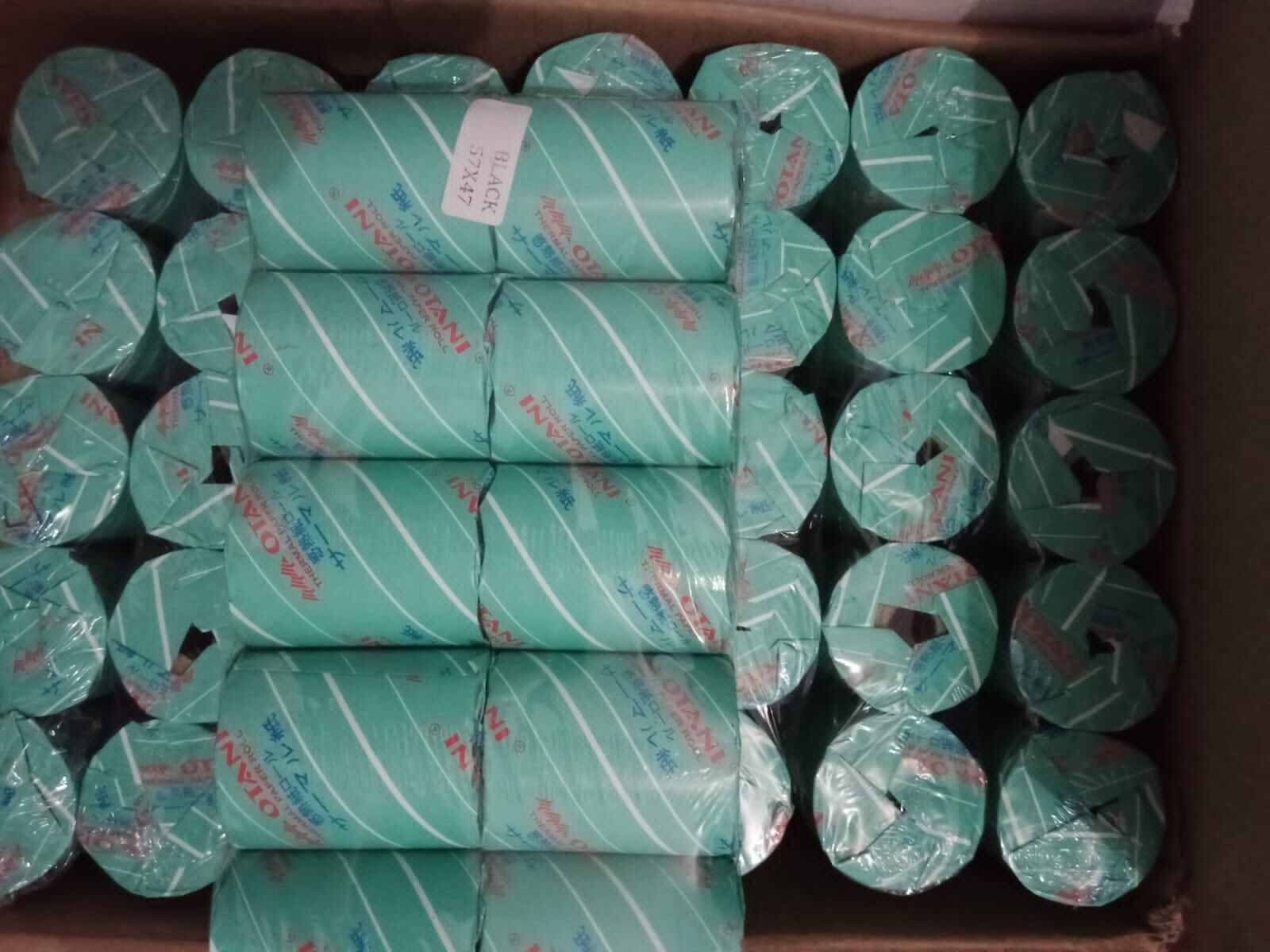 kertas thermal/kertas struk 57x47 1pcs/10 roll Harga 37,000 rupiah*Gratis Ongkir