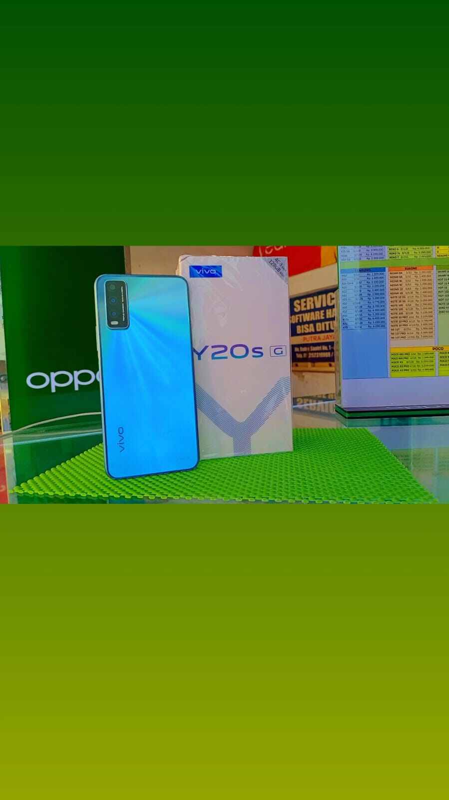vivo y20sg Harga  1,800,000 Ringgit*Penghantaran Percuma