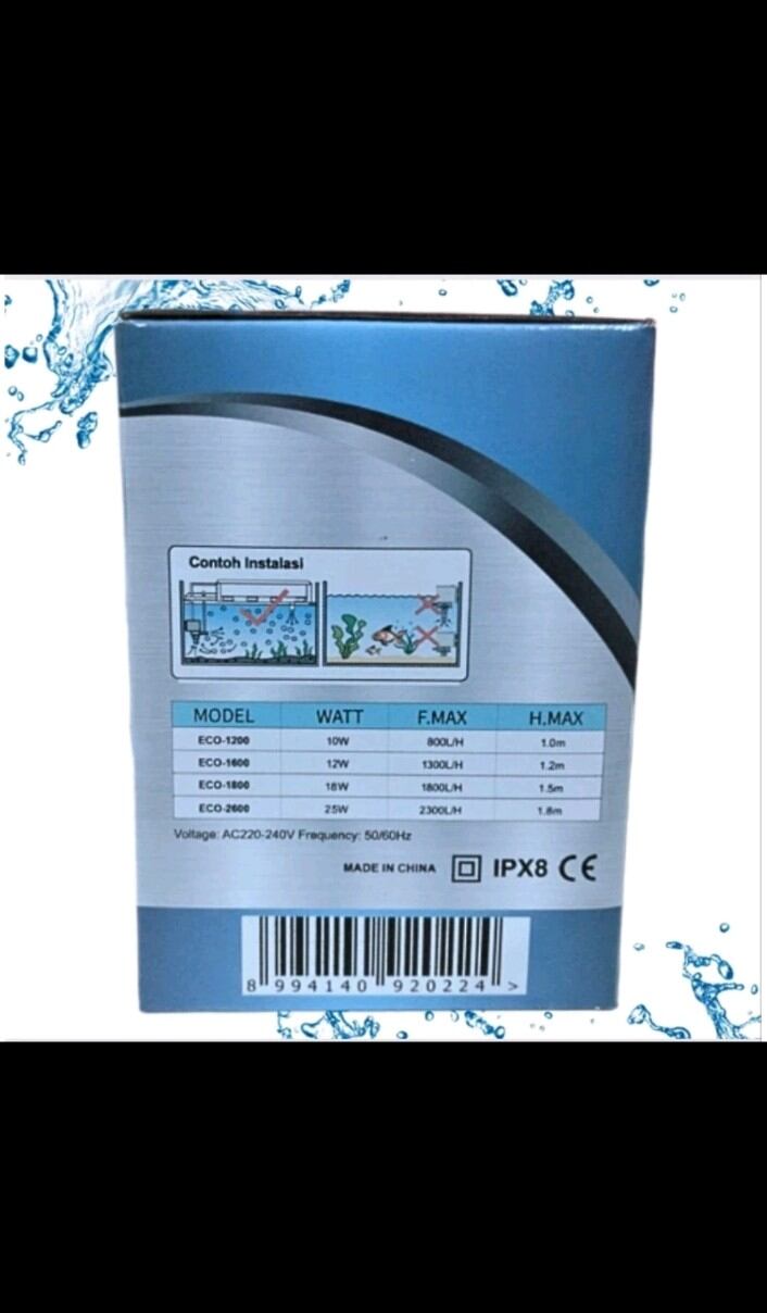 KANDILA PRO ECO 1200 POMPA AQUARIUM AQUASCAPE