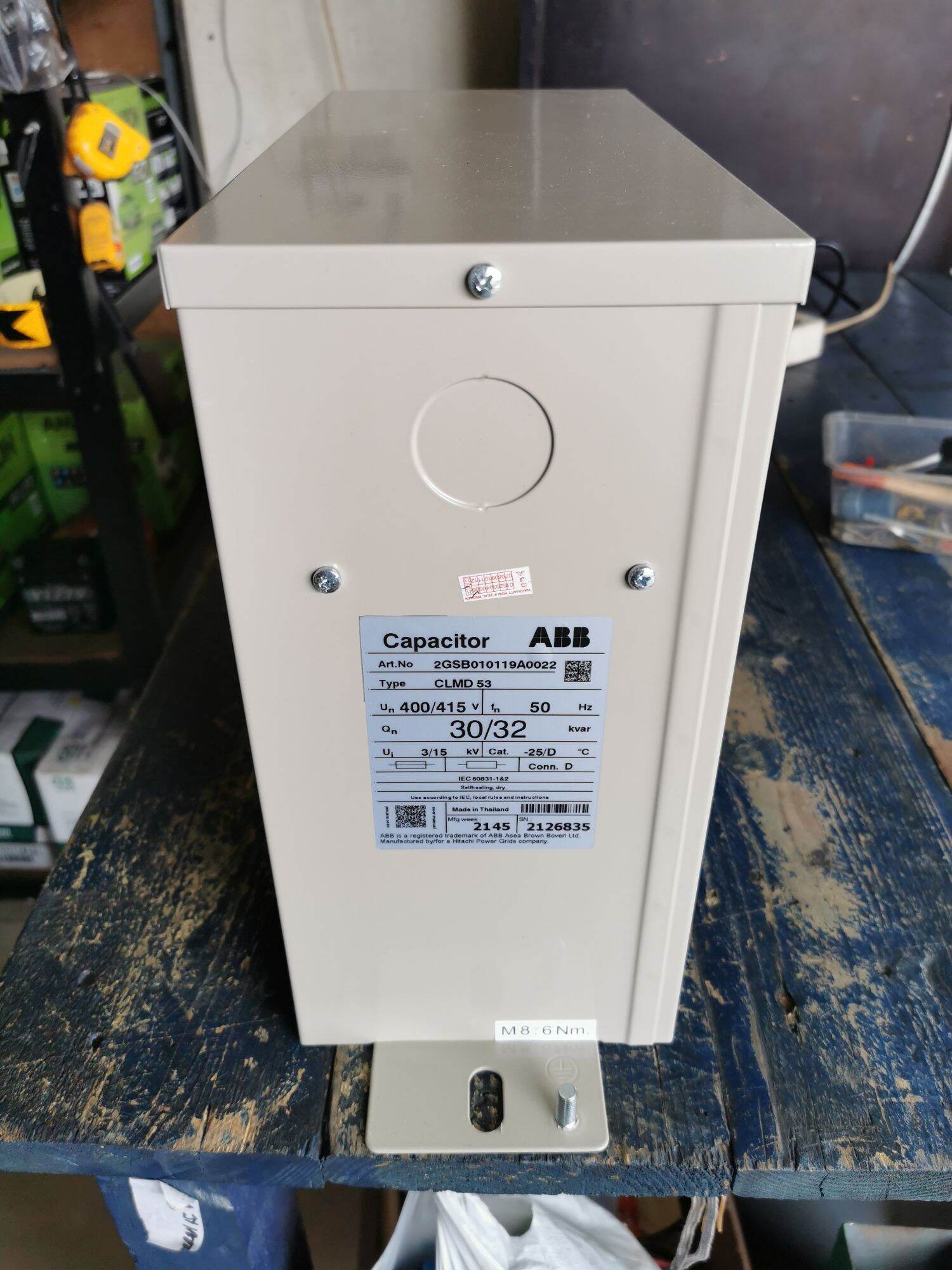 KAPASITOR BANK/CAPACITOR BANK ABB 30/32 KVAR 400/415V CLMD53 Lazada