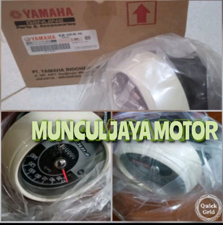 SPEEDOMETER/SPIDOMETER ASSY FINO FI 125 HITAM PUTIH ORIGINAL YAMAHA