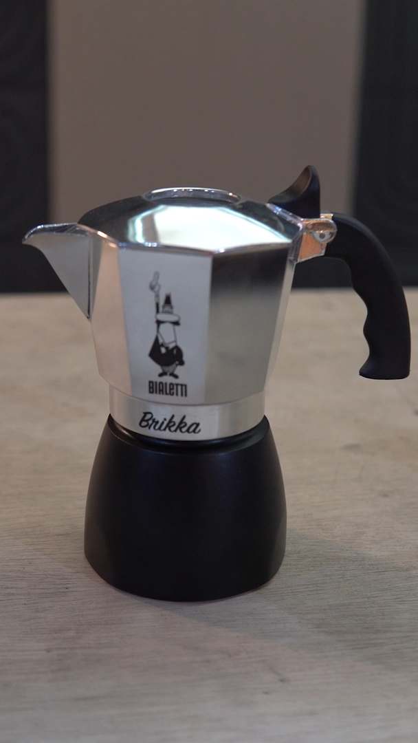 Bialetti Brikka Black Cups Mokapot Alat Seduh Kopi Manual