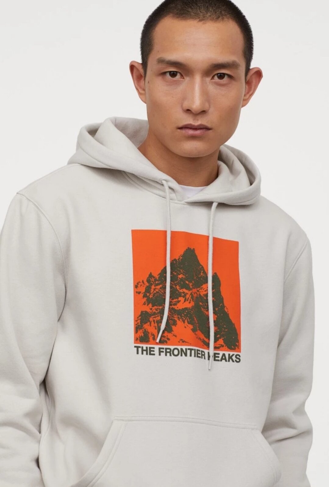 HOODIE Hu0026M THE FRONTIER PEAKS (FREE PAPERBAG) | Lazada Indonesia