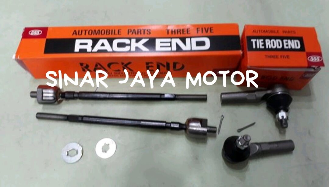Rack End+Tierod Starlet Kotak Kapsul 1.3CC 555 Japan Original | Lazada ...