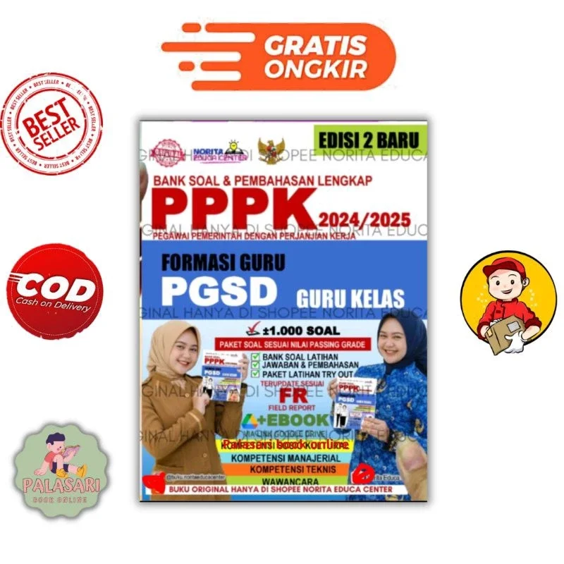 Buku Bank Soal Pppk Formasi Guru Pgsd Guru Kelas Terlengkap