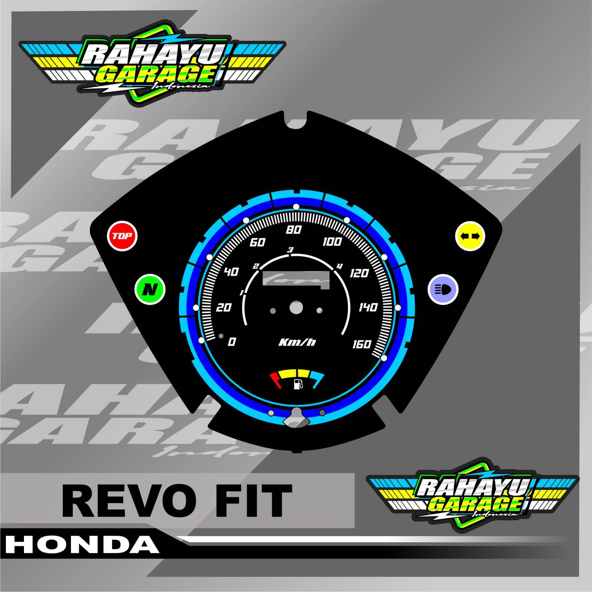 papan speedometer revo fit panel spido meter custom revo fit | Lazada ...