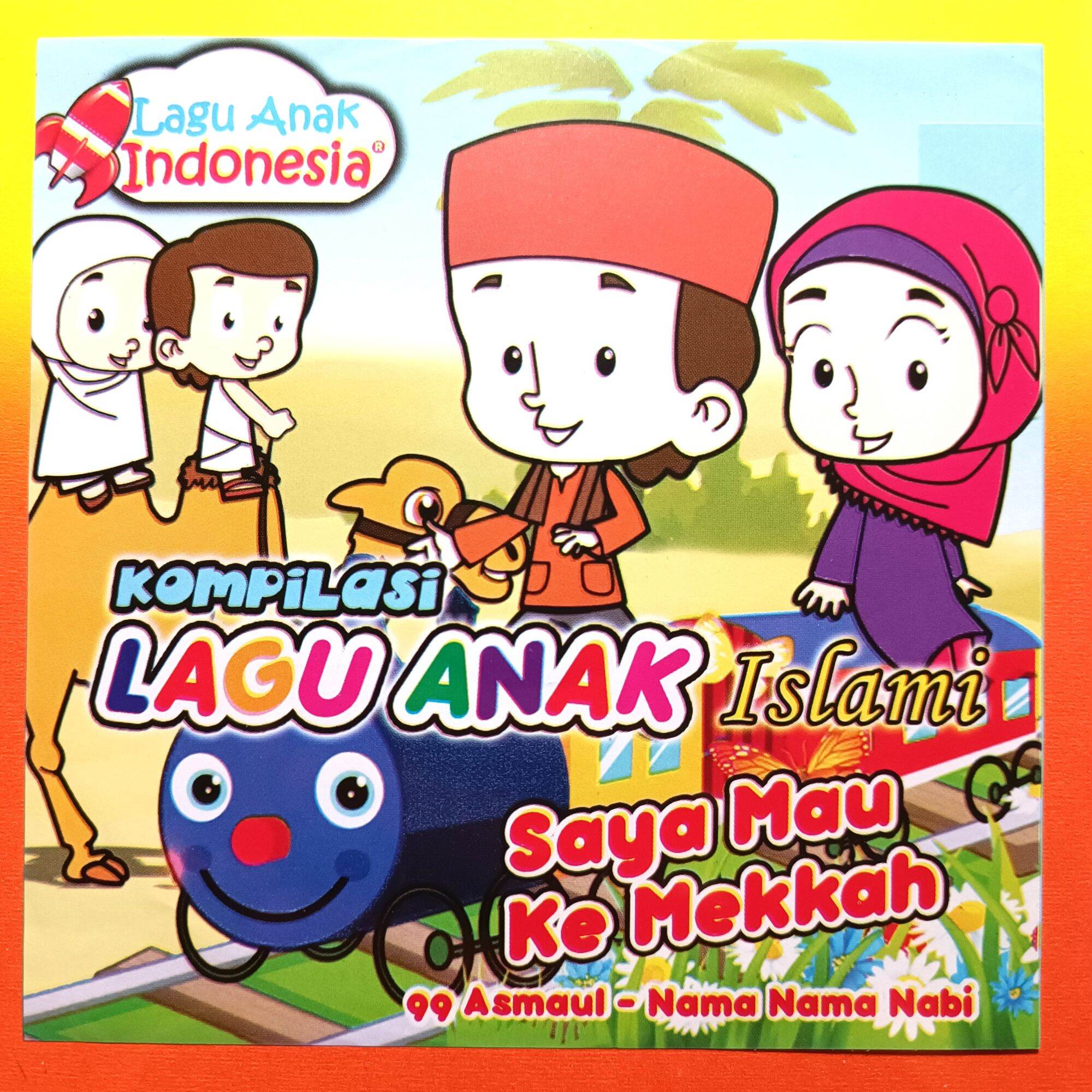 KASET VCD MUSIK KUMPULAN LAGU ANAK ANAK ISLAMI KOLEKSI ALBUM TERBAIK
