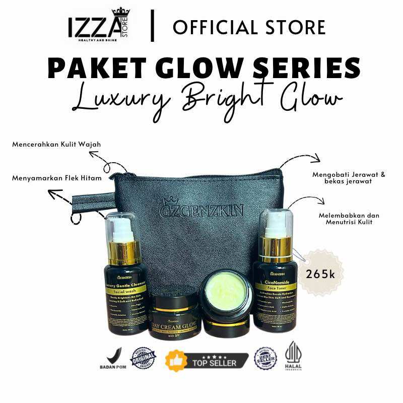 Gzgenzkin Glow Series Package | Skincare Set for Sensitive Skin, Spots & Dullness