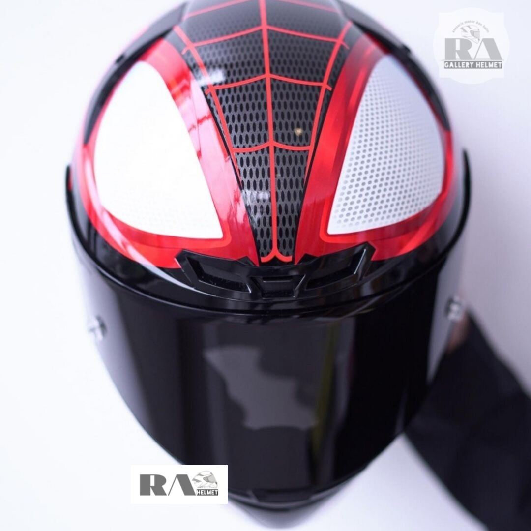 HELM KYT TTC LIMITED EDITIOM SERIE MARVEL SPIDERMAN ORIGINAL KYT/HELM