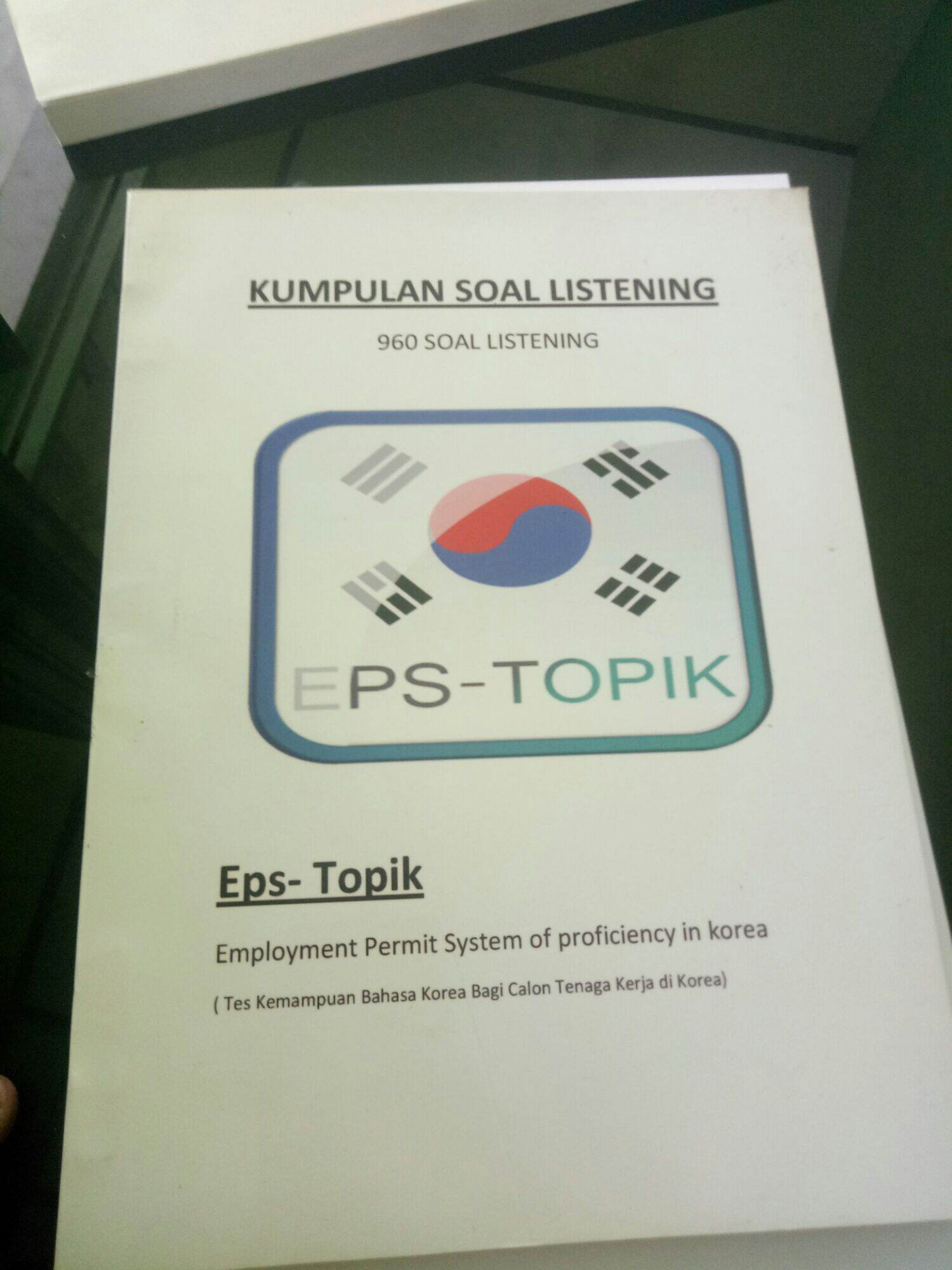 Buku latihan soal eps topik korea listening | Lazada Indonesia