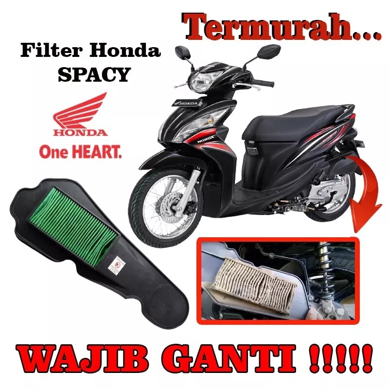 FILTER UDARA HONDA KZL SPACY Injeksi dan SPACY kabru Giá 23,000 Đồng*Miễn phí vận chuyển