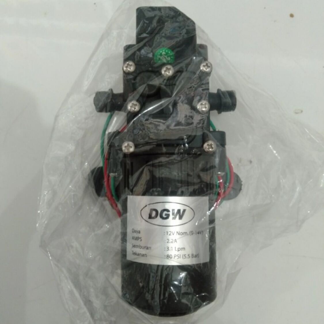 Dinamo Pompa Air Dc Dgw V Ampere Original Elektrik Sprayer Lazada